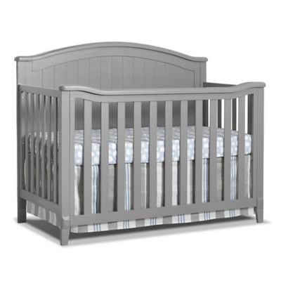 grey convertible crib