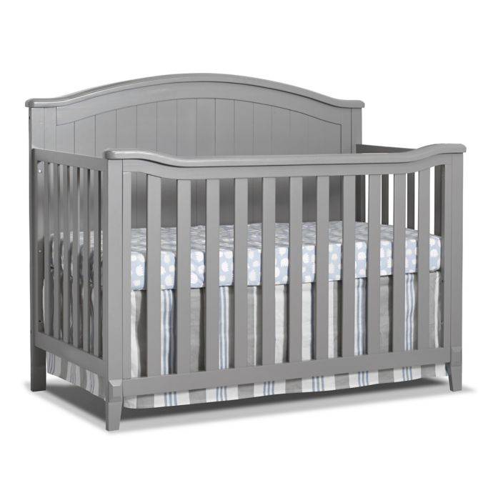 Sorelle Fairview 4 In 1 Convertible Crib In Grey Bed Bath Beyond