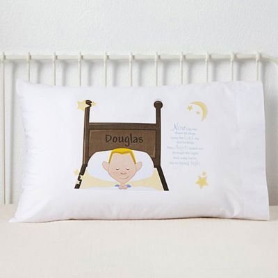 His Bedtime Prayer Character Pillowcase