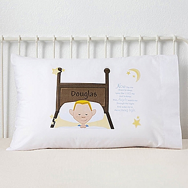 His Bedtime Prayer Character Pillowcase. View a larger version of this product image.