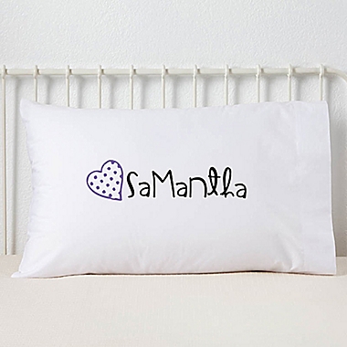 Loving Name Pillowcase. View a larger version of this product image.