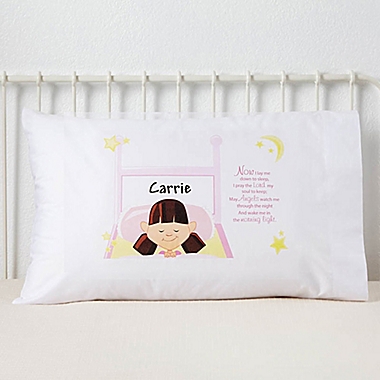 Her Bedtime Prayer Character Pillowcase. View a larger version of this product image.