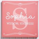 Alternate image 0 for Girl&#39;s My Name Means 8-Inch Square Canvas Wall Art