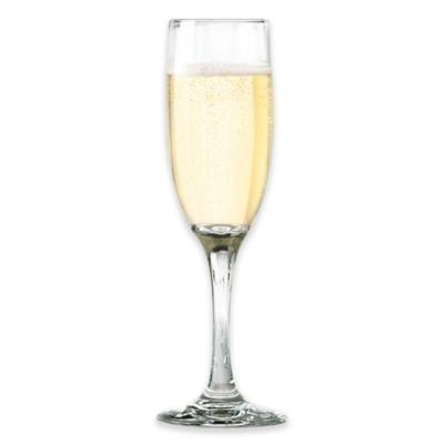 glass toasting flutes