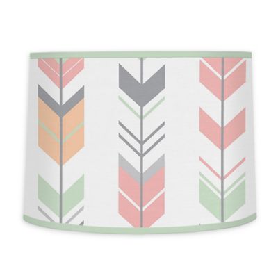 sweet jojo designs mod arrow collection coral and mint