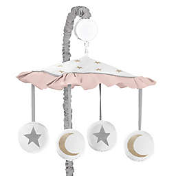 Sweet Jojo Designs Celestial Musical Mobile in Pink/Gold