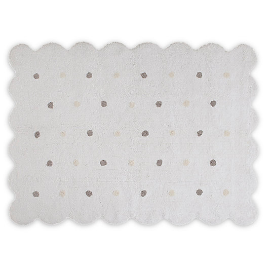 Alternate image 1 for Lorena Canals Biscuit 4' x 5'3 Area Rug in White