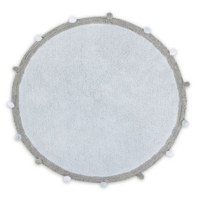 circle nursery rug