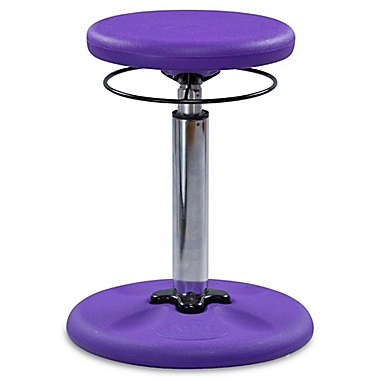 Grow With Me Kids Adjustable Wobble Chair in Purple. View a larger version of this product image.