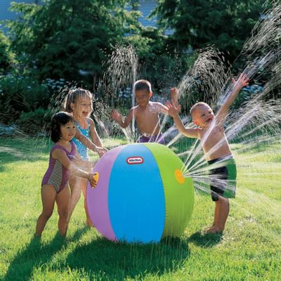 little tikes beach ball sprinkler