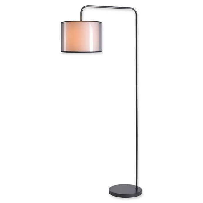 Kenroy Home Derek Arc Floor Lamp in Graphite Bed Bath & Beyond
