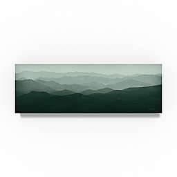 Trademark Fine Art Green Mountains Canvas Wall Art