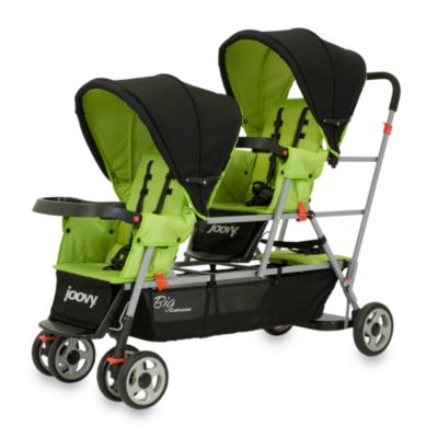 joovy caboose triple sit and stand stroller