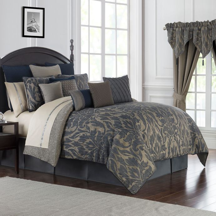 Waterford Gabion Reversible Comforter Set Bed Bath Beyond