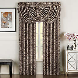 J. Queen New York™ Astoria 84-Inch Rod Pocket Window Curtain Panel Pair in Mink