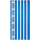 Alternate image 1 for Classic Stripe Personalized Beach Towel