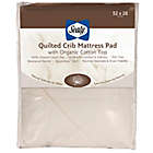 Alternate image 0 for Sealy&reg; Quilted Crib Mattress Pad with Allergy Protection Organic Cotton Top