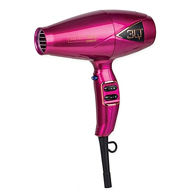 Infiniti Pro by Conair&reg; 3QMS Brushless Motor Hair Dryer in Fuchsia. View a larger version of this product image.