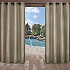 Alternate image 0 for Biscayne Grommet Top Indoor/Outdoor Window Curtain Panels (Set of 2)