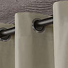 Alternate image 2 for Biscayne Grommet Top Indoor/Outdoor Window Curtain Panels (Set of 2)