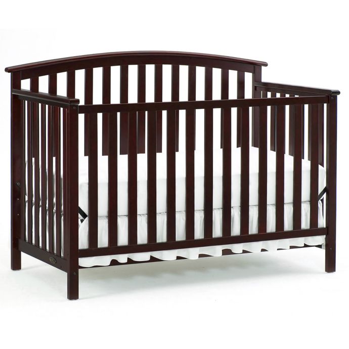 Graco Freeport 4 In 1 Convertible Crib In Cherry Buybuy Baby