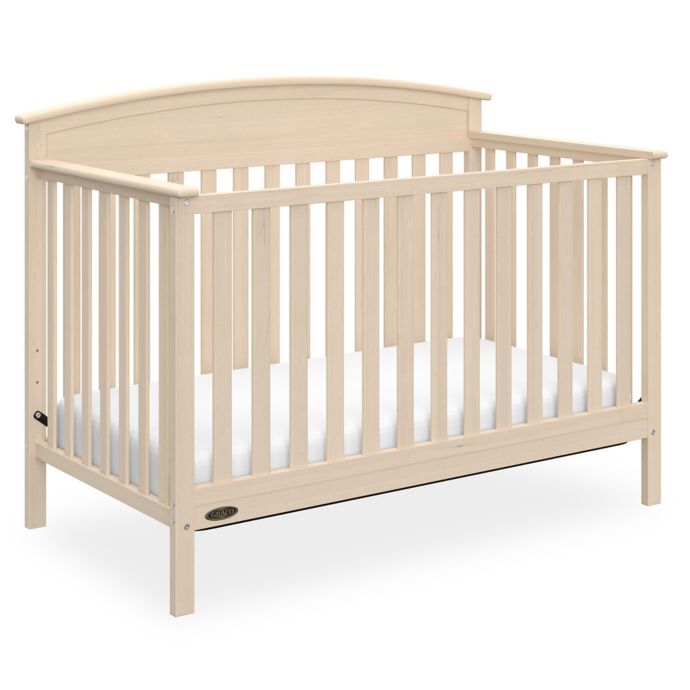 Graco Benton 4 In 1 Convertible Crib In White Wash Bed Bath