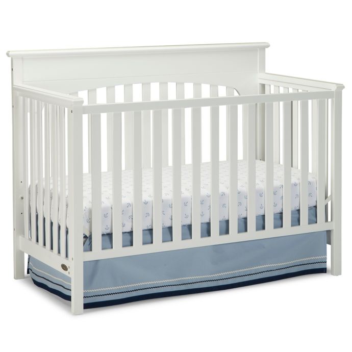 Graco Lauren 4 In 1 Convertible Crib In White Buybuy Baby