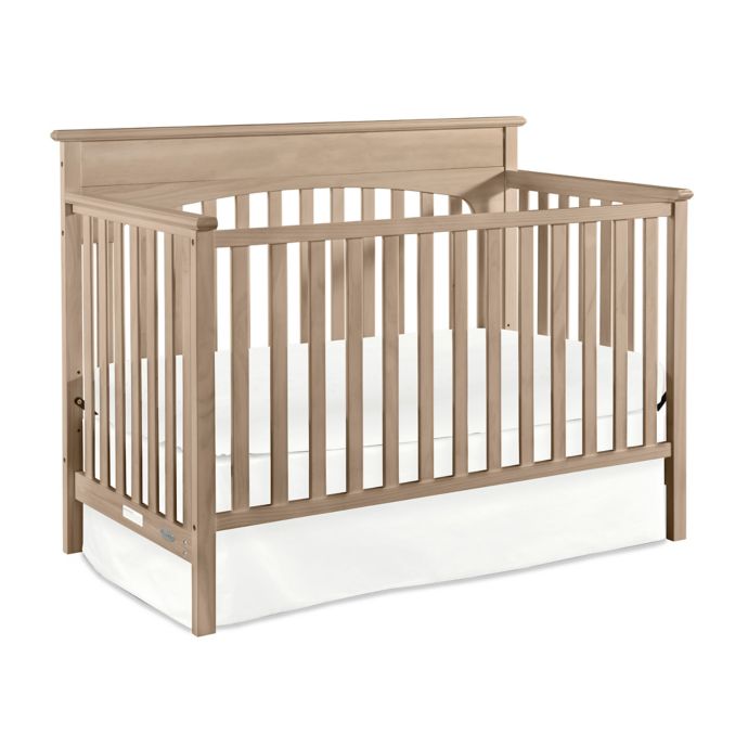 Graco Lauren 4 In 1 Convertible Crib In Driftwood Buybuy Baby