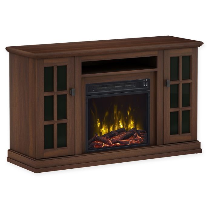 Classicflame Kinney Fireplace Tv Stand In Birch Bed Bath Beyond