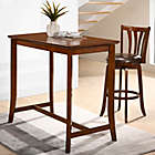 Alternate image 2 for Hillsdale Furniture Whitman Counter Table in Walnut