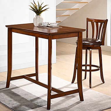 Hillsdale Furniture Whitman Counter Table in Walnut. View a larger version of this product image.