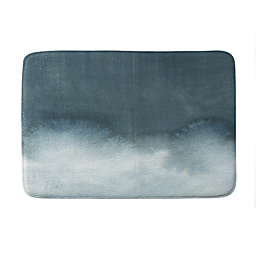 Deny Designs Elena Blanco Storm in Grey Memory Foam Bath Mat in Grey