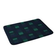 Deny Designs 17-Inch x 24-Inch Gabriela Fuente Winter Midnight Memory Foam Bath Mat