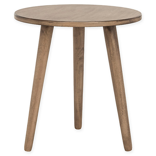 Safavieh Orion Round Accent Table Bed, Round Accent Table Wood