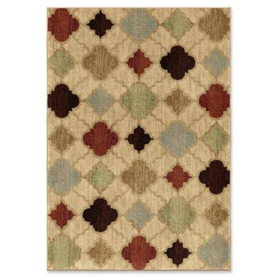 Orian Rugs Heritage Malkbeck Bisque Woven Area Rug in Multi
