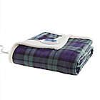 Alternate image 0 for Woolrich Brew Heated Throw Blanket in Blue/Green