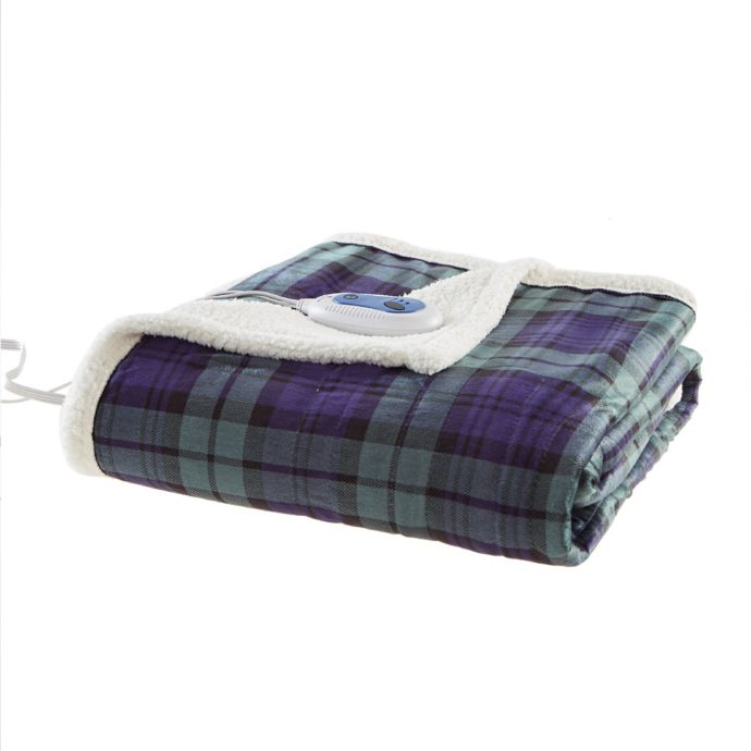 Woolrich Brew Heated Throw Blanket | Bed Bath & Beyond