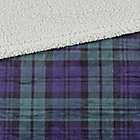 Alternate image 3 for Woolrich Brew Heated Throw Blanket in Blue/Green