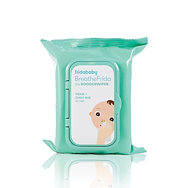 Fridababy&reg; BreatheFrida 30-Count BoogerWiper Nose + Chest Wipes. View a larger version of this product image.