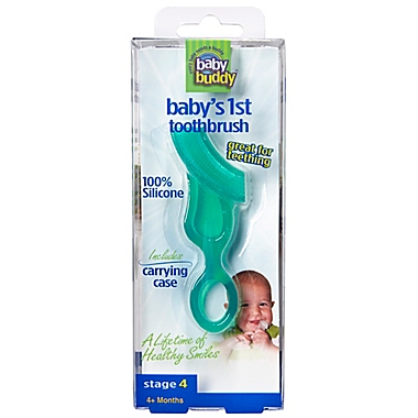 Baby Buddy Baby&#39;s 1st Toothbrush with Case. View a larger version of this product image.