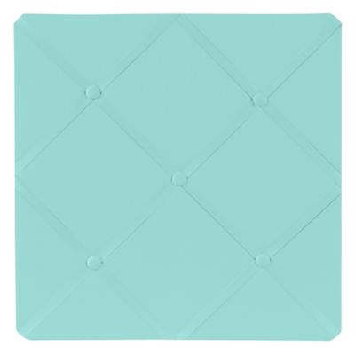 Sweet Jojo Designs&reg; Fabric Memo Board in Turquoise