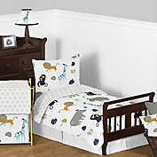 Sweet Jojo Designs Mod Jungle 5-Piece Toddler Bed Set