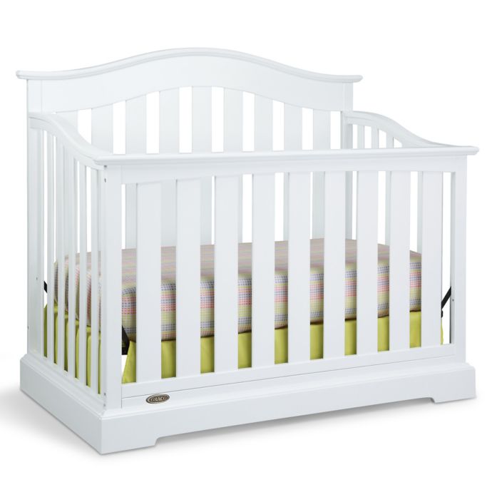 Graco Westbrook 4 In 1 Convertible Crib In White Buybuy Baby