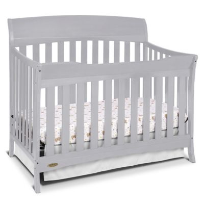 pebble gray crib