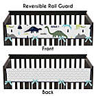 Alternate image 1 for Sweet Jojo Designs Mod Dinosaur Reversible Long Rail Guard