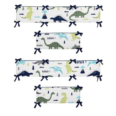 sweet jojo mod dinosaur crib bedding