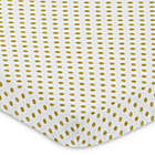 Alternate image 0 for Sweet Jojo Designs Amelia Polka Dot Fitted Mini-Crib Sheet