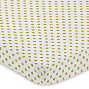 Sweet Jojo Designs Amelia Polka Dot Fitted Mini-Crib Sheet