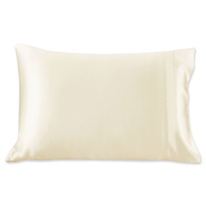 silk pillowcase bed bath beyond