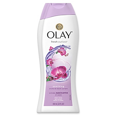 Olay&reg; Fresh Outlast 22 fl. oz. Soothing Body Wash in Orchid and Black Currant. View a larger version of this product image.